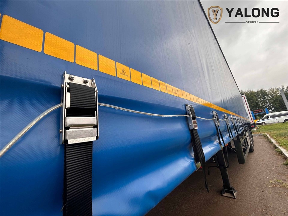 Side Curtain Container Semi-trailer, Three Axles best